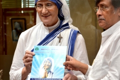 With Sister Nirmala of Missioneries of Charity